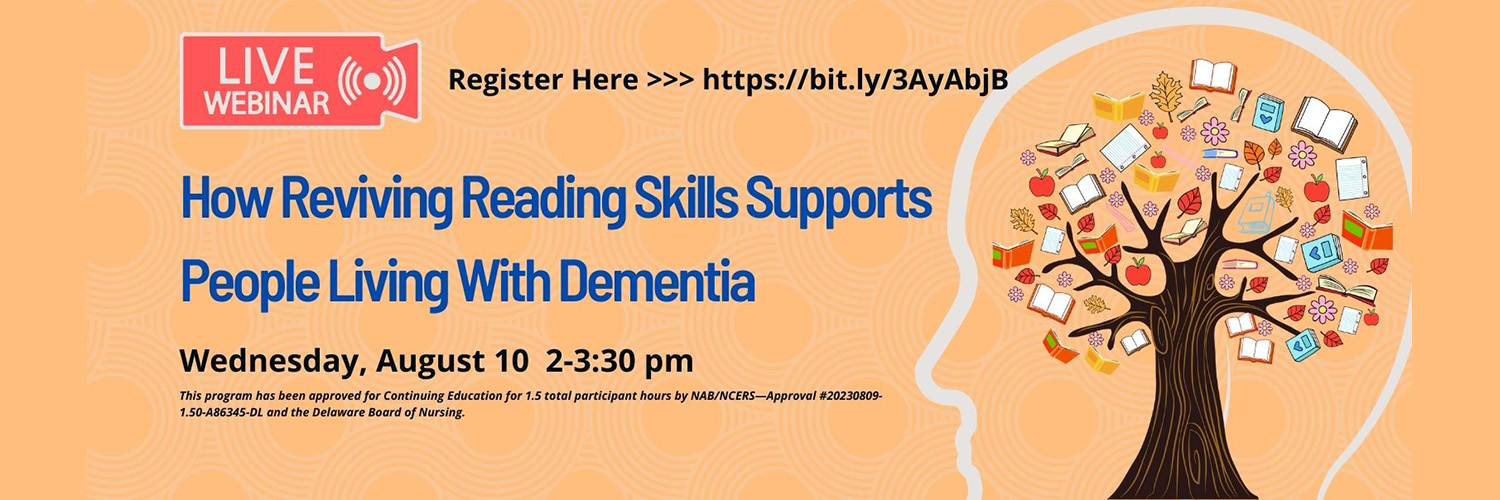 Reading Skills for Dementia Patients Webinar